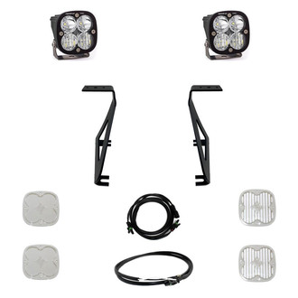 Baja Designs® - A-Pillar Mounted Squadron Pro™ 3" 2x40W Square Driving/Combo Beam LED Light Kit