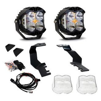 Baja Designs® - A-Pillar Mounted LP4 Pro™ 5.1" 2x60W Square Driving/Combo Beam LED Light Kit
