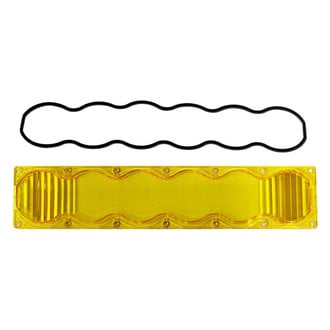 Baja Designs® - 10" Interchangeable Rectangular Amber Plastic Driving/Combo Beam Lens for OnX6™