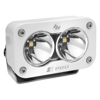 Baja Designs® - S2™ 3"x2" 24W Rectangular White Housing Work/Scene Beam LED Light
