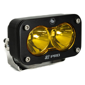 Baja Designs® - S2 Pro™ 3"x2" 24W Rectangular Spot Beam Amber LED Light