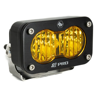 Baja Designs® - S2 Pro™ 3"x2" 24W Rectangular Wide Cornering Beam Amber LED Light