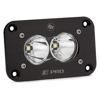 Baja Designs® - S2 Pro™ Flush Mount 3"x2" 24W Rectangular LED Light