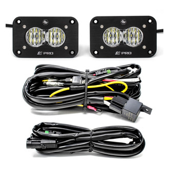 Baja Designs® - S2 Pro™ Backup Flush Mount 3"x2" 2x24W Rectangular LED Lights