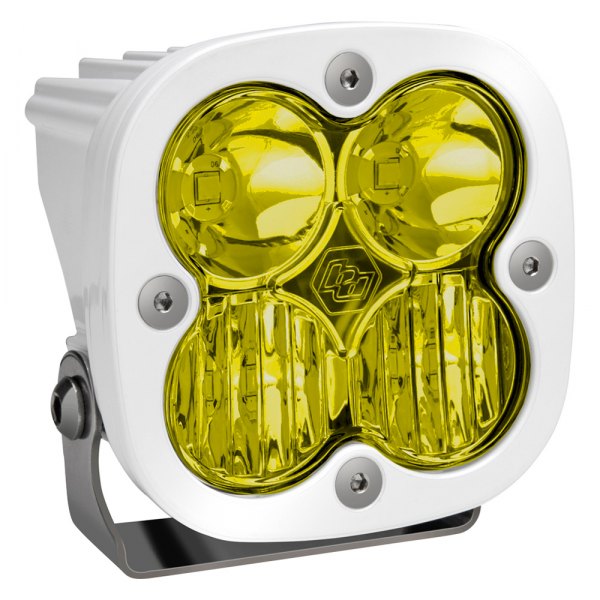 Baja Designs® - Squadron Pro™ 3" 40W Square White Housing Driving/Combo Beam Amber LED Light