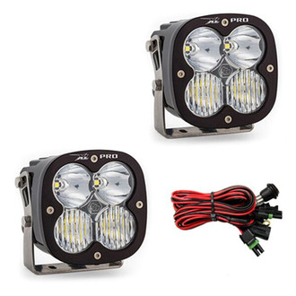 Baja Designs® - XL Pro™ 4.43" 2x40W Square Driving/Combo Beam LED Lights