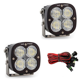 Baja Designs® - XL Pro™ 4.43" 2x40W Square Wide Cornering Beam LED Lights