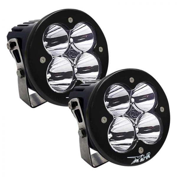 Baja Designs® - XL-R Pro™ 4.43" 2x40W Round Spot Beam LED Lights