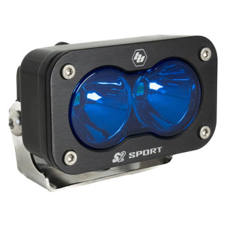 Baja Designs® - S2 Sport™ 3"x2" 12W Rectangular Spot Beam Blue LED Light