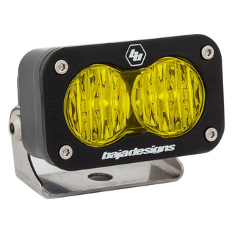 Baja Designs® - S2 Sport™ 3"x2" 12W Rectangular Wide Cornering Beam Amber LED Light