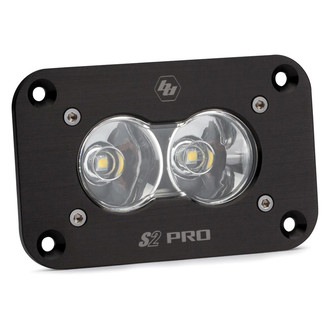 Baja Designs® - S2 Sport™ Flush Mount 3"x2" 12W Rectangular Work/Scene Beam LED Light