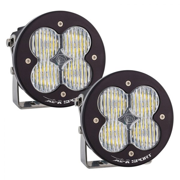 Baja Designs® - XL-R Sport™ 4.43" 2x26W Round Wide Cornering Beam LED Lights