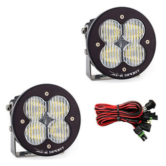 Baja Designs® - XL-R Sport™ 4.43" 2x26W Round Wide Cornering Beam LED Lights