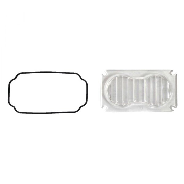 Baja Designs® - 3"x2" Interchangeable Rectangular Clear Plastic Wide Cornering Beam Lens for S2™