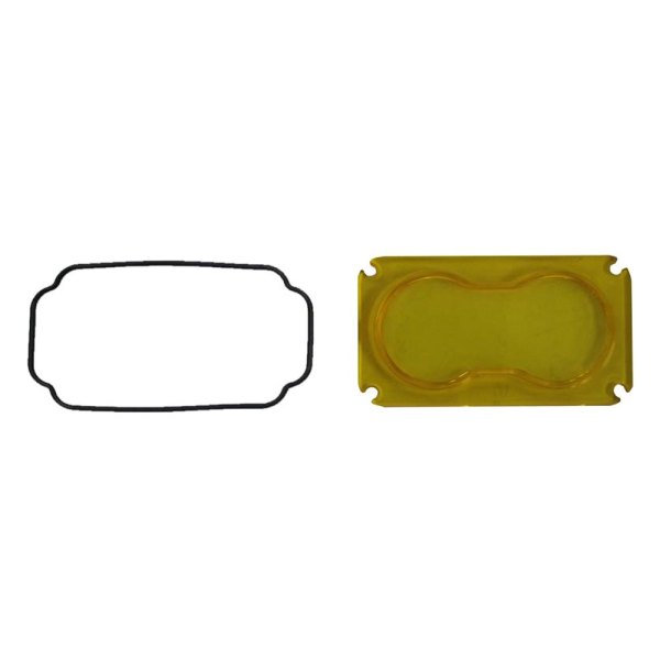 Baja Designs® - 3"x2" Interchangeable Rectangular Amber Plastic Spot Beam Lens for S2™