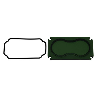 Baja Designs® - 3"x2" Interchangeable Rectangular Green Plastic Spot Beam Lens for S2™