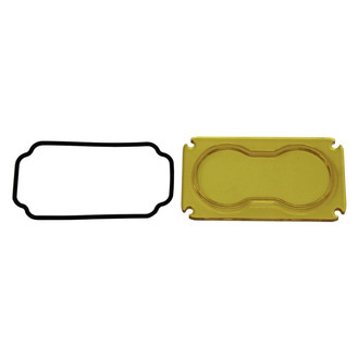 Baja Designs® - 3"x2" Interchangeable Rectangular Amber Plastic Spot Beam Lens for S2™