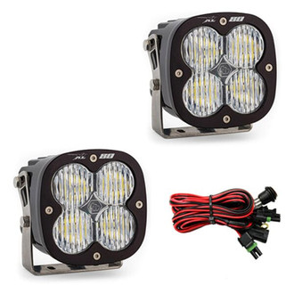 Baja Designs® - XL80™ 4.43" 2x80W Square Wide Cornering Beam LED Lights
