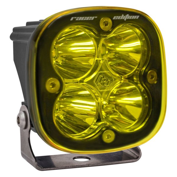 Baja Designs® - Squadron™ Racer Edition 3" 40W Square Spot Beam Amber LED Light