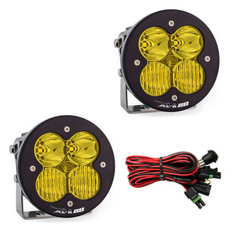 Baja Designs® - XL-R 80™ 4.43" 2x80W Round Driving/Combo Beam Amber LED Lights