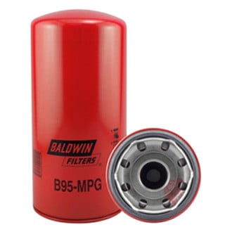 Baldwin Filters® - Maximum Performance Glass™ Spin-On Engine Oil Filter