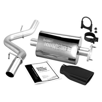 Banks® - Monster™ Stainless Steel Cat-Back Exhaust System with Single Rear Exit