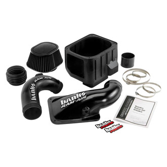 Banks® - Plastic Black Short Ram Air Intake System with Dry Black Filter