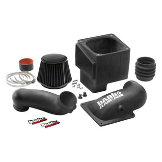 Banks® - Plastic Black Short Ram Air Intake System with Dry Black Filter