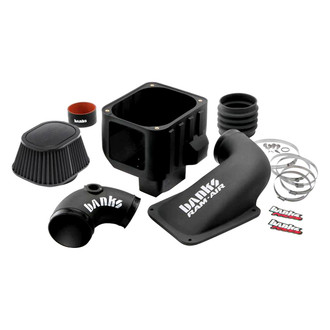 Banks® - Plastic Black Short Ram Air Intake System with Dry Black Filter