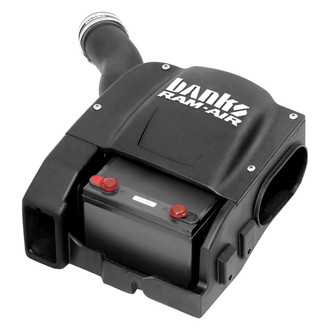 Banks® - Plastic Black Short Ram Air Intake System with Dry Black Filter