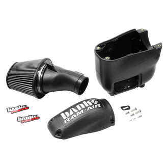 Banks® - Plastic Black Short Ram Air Intake System with Dry Black Filter