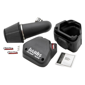 Banks® - Plastic Black Short Ram Air Intake System with Dry Black Filter