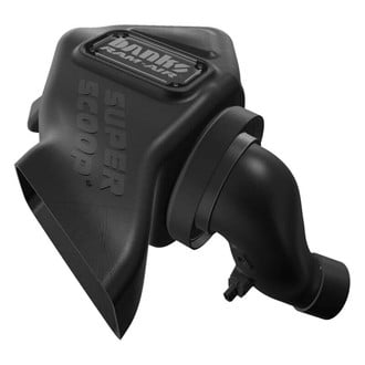Banks® - Plastic Black Short Ram Air Intake System with Oiled Red Filter