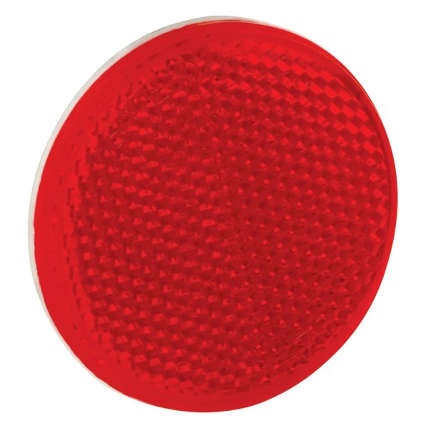 Bargman® - 2.2" Red Round Tape-on Mount Reflector