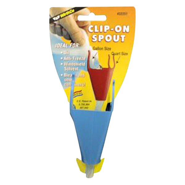 Funnel King® - Polypropylene Clip-On Spout
