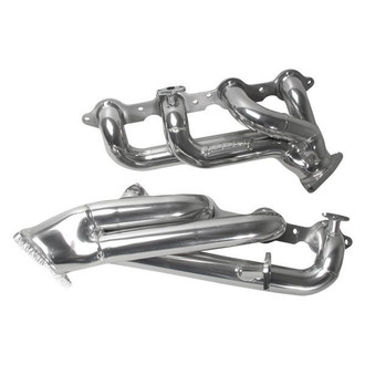 BBK® - Tuned Length Steel Silver Ceramic Coated Short Tube Exhaust Headers