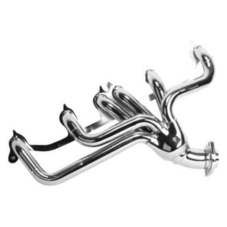 BBK® - Tuned Length Steel Silver Ceramic Coated Short Tube Exhaust Headers