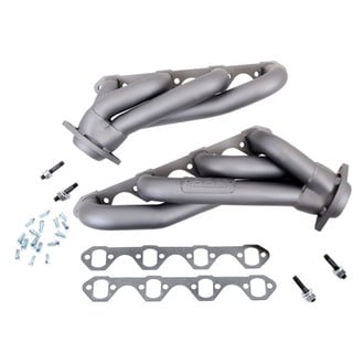 BBK® - Tuned Length Steel Titanium Ceramic Short Tube Unequal Length Exhaust Headers