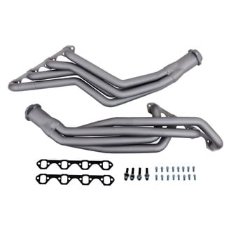BBK® - CNC Series™ Steel Titanium Ceramic Long Tube Street Strip Exhaust Headers