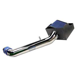 BBK® - Power-Plus Series® Aluminum Chrome Cold Air Intake System with Blue Filter