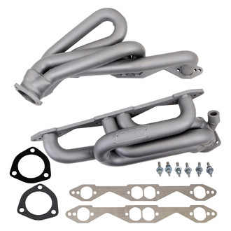 BBK® - Tuned Length Steel Titanium Ceramic Short Tube Exhaust Headers