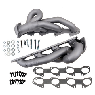 BBK® - Tuned Length Steel Titanium Ceramic Short Tube Exhaust Headers