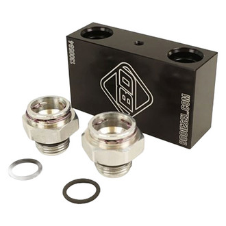 BD Diesel Performance® - Automatic Transmission Oil Cooler Bypass Tube Eliminator