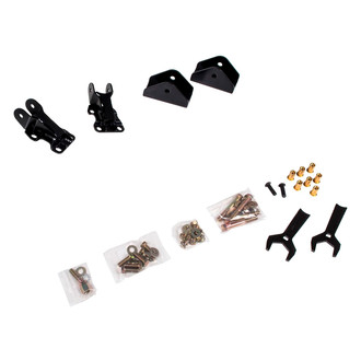 BDS Suspension® - RECOIL Rear Traction Bar Mounting Kit