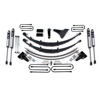 BDS Suspension® - 6" x 4.5" Add-a-Leaf Front and Rear Suspension Lift Kit