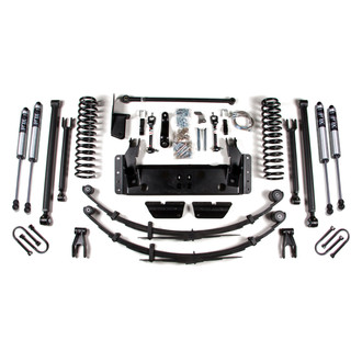 BDS Suspension® - 8.5" x 8" Long Arm Front and Rear Suspension Lift Kit