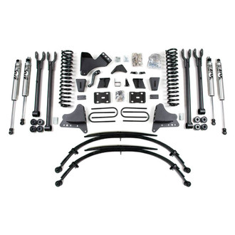 BDS Suspension® - 8" x 6" Standard Front and Rear Suspension Lift Kit