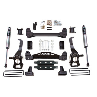 BDS Suspension® - 4" x 2.5" Standard Front and Rear Suspension Lift Kit