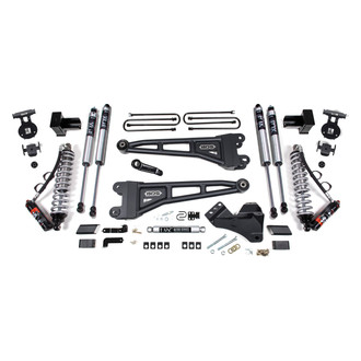 BDS Suspension® - 5" x 3" Radius Arm Front and Rear Suspension Lift Kit