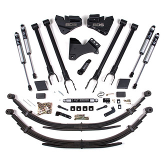 BDS Suspension® - 4" 4-Link Front and Rear Suspension Lift Kit